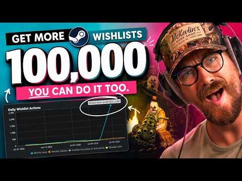 My Game Just Got 100,000 Wishlists... Here's How To Do It