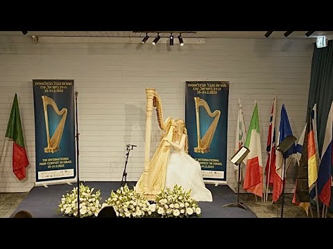 Semi-Finals of the 2021 international Harp Contest in Israel. Ekaterina Dvoretskaya
