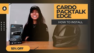 How to Install a Packtalk Edge Cardo Systems on Helmet - Unboxing and Installation