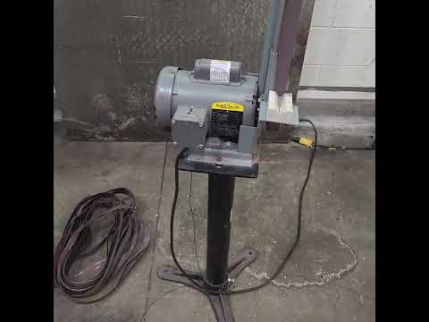 Kalamazoo 1SM 1 X 42 Inch Metalworking Sander & Stand Baldor Motor