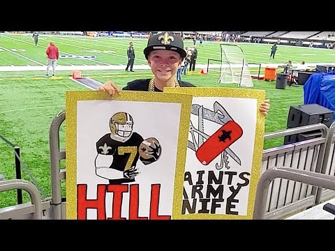 🏈Our FIRST NFL Football Game at NEW ORLEANS SAINTS! 🏈