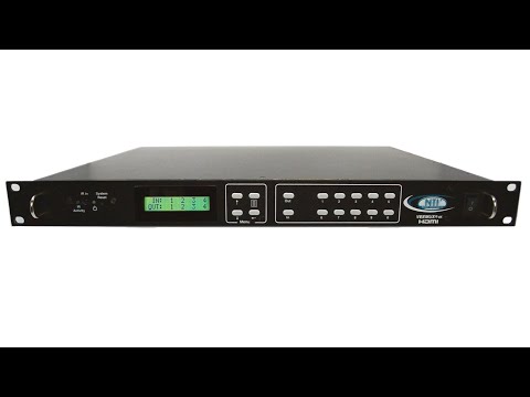 NTI VEEMUX® 4K 18Gbps HDMI Video Matrix Switch, 16x16, 1RU