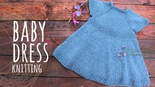 Tutorial Baby Knitting Dress