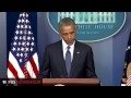 President Obama speaks on Gaza, new sanctions on Russia