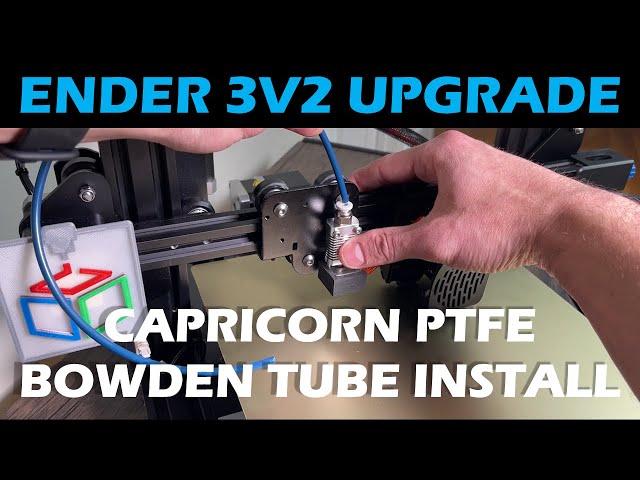 Vídeo relacionado con MMOBIEL Tubo de PTFE Bowden para Impresora 3D de 1m XS Series, Filamento de 1,75 mm Compatible con Ender 3 V2/Pro/5, CR-10/10S 20 - Incluye 2x PC4-M10 Encajar y Cortar