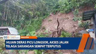 Download lagu MAGETAN - Heavy Rain Triggers Landslide, Telaga Sarangan Road Access Temporarily Cut Off mp3