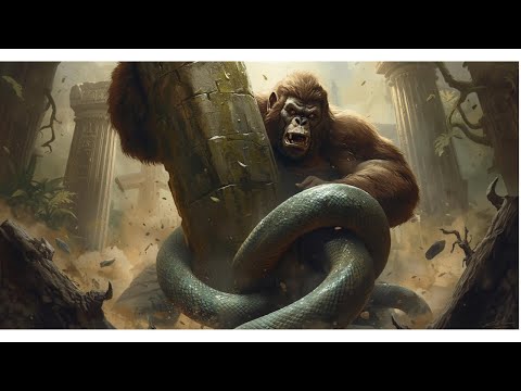 KONG FATHER vs GIANT TITANOBOA   The Ancient Ruins Trap! Epic Battle Ep 3