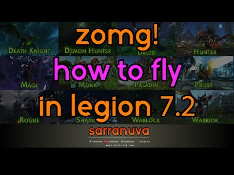 How to Fly & Class Mounts in Legion 7.2