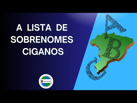 Conheça os sobrenomes ciganos no Brasil Colônia.