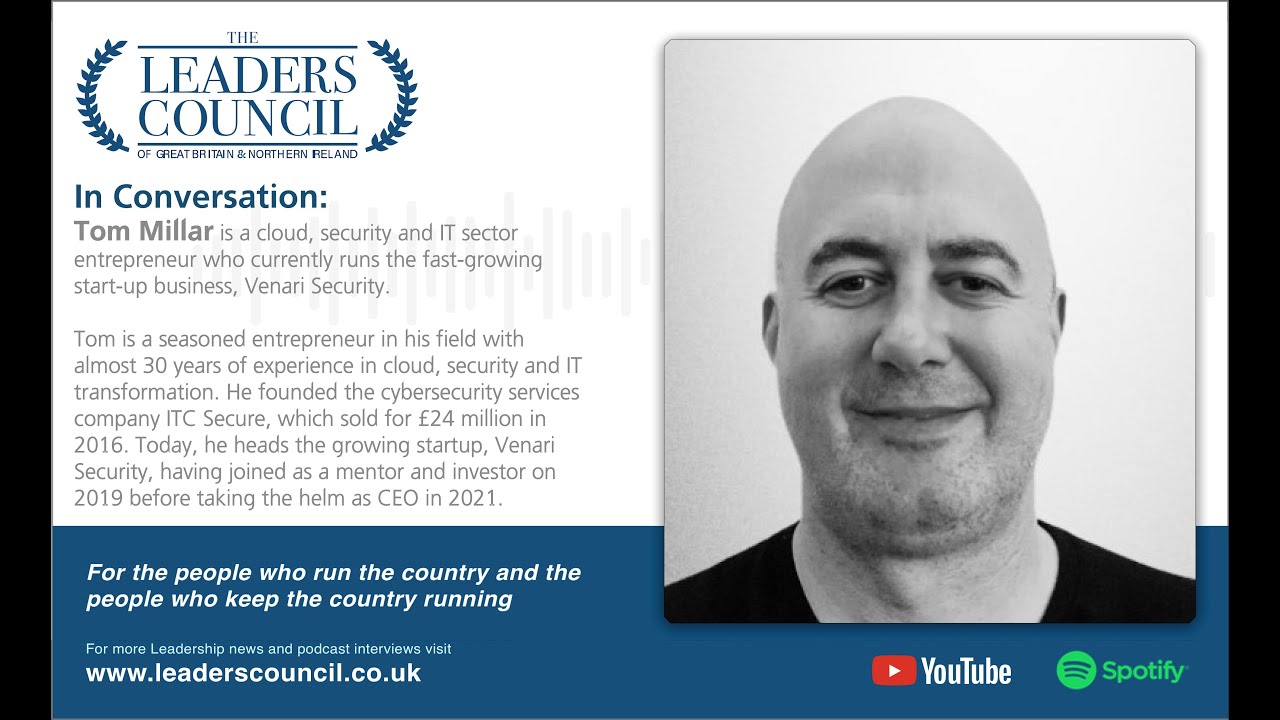 In Conversation: Tom Millar - YouTube