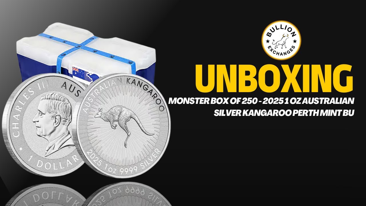2025 1 oz Australian Silver Kangaroo Perth Mint BU
