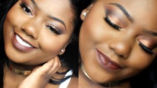 Melanin On FLEEK! Chocolate Girls, Chocolate & Bronze Makeup GRWM Part 2