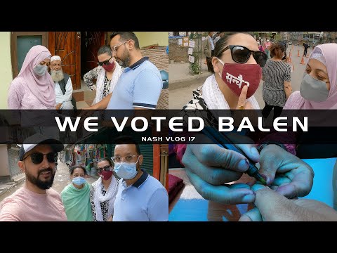 We Voted Balen ||Asif Shah || Asim Shah || Nashira Shah || Deepanjali lama shah || NashVlog17