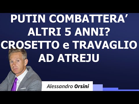 Will Putin fight for another five years? Crosetto and Travaglio at Atreju.