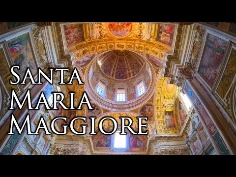 SANTA MARIA MAGGIORE Wanderung - Rom, Italien [4K|50fps]