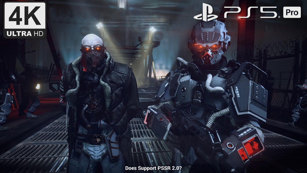 Killzone Shadow Fall: 30 Minutes of Gameplay on PS5Pro PSSR 2.0 (Does support?) [4K60FPS]