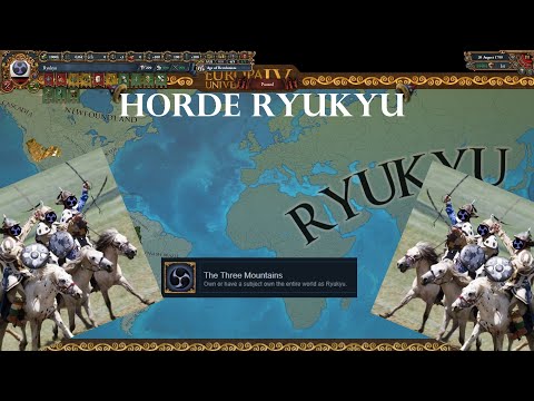 Eu4 Ryukyu Horde Exploit (1.34) - Easy Three Mountains!