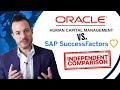 Oracle HCM Vs SAP SuccessFactors Independent HCM Software Comparison