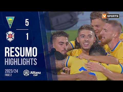 Resumo: Estoril Praia 5-1 Belenenses (Taça da Liga 23/24 - 2ª Fase)