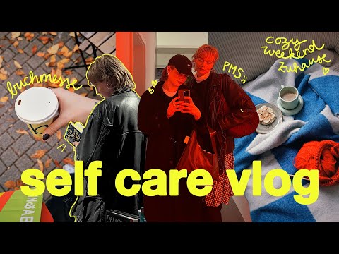 self care vlog ☕️ pms, buchmesse, reset-wochenende, ausmisten & ein wohnungsupdate | berlin diaries