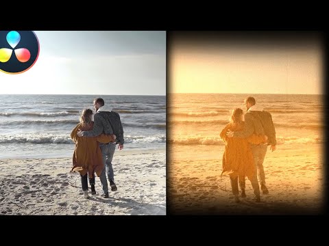 How to Create VINTAGE Light Leaks/Film Burns Effect in DaVinci Resolve 17