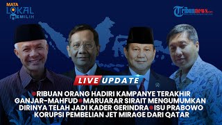 Live Update Pilpres: Kampanye Terakhir Ganjar-Mahfud di Solo | Isu Prabowo Korupsi Pembelian Jet