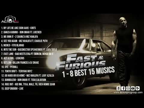 Fast & Furious 1 8 Top 15 Best Music fast and furious film