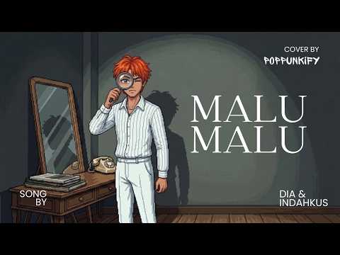 dia & INDAHKUS - Malu Malu | Pop Punk Cover (Lyric Video)