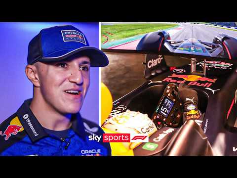 Isack Hadjar on SIM RACING in new F1 cars!
