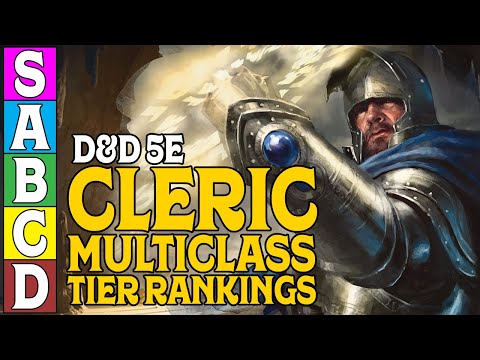 Cleric Multiclass Tier Rankings in D&D 5e