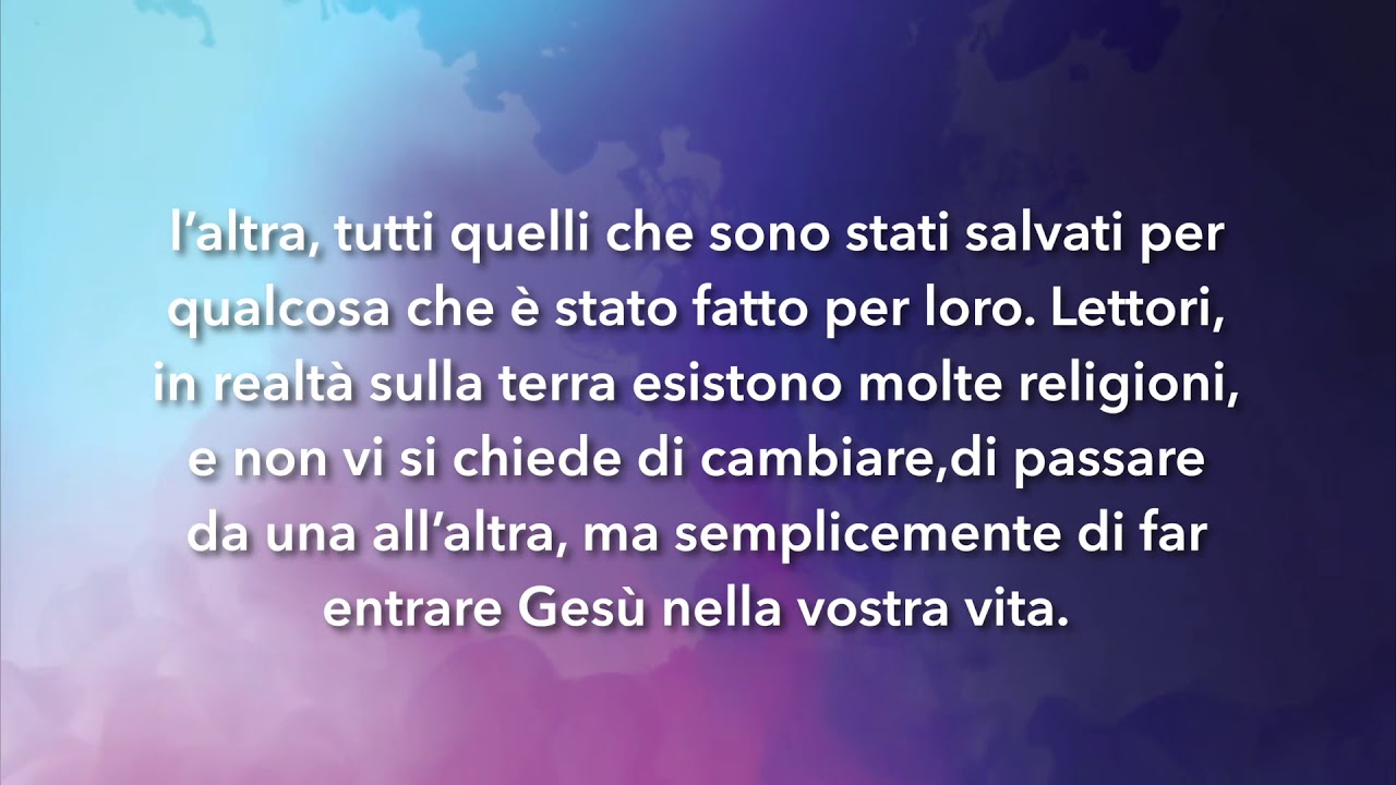 Meditazione Calendario "Parole di Vita" del 13 giugno 2019