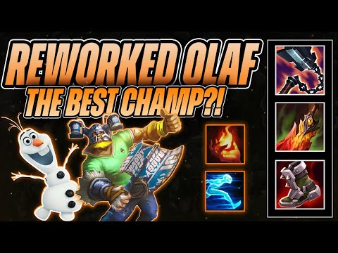 17 KILLS ON REWORKED OLAF! THIS CHAMP IS THE BEST IN THE GAME?! - League of Legends