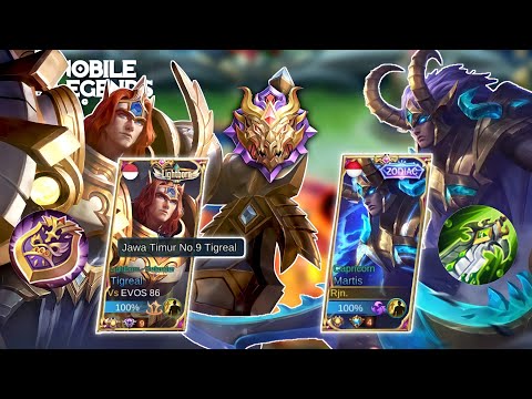TOP GLOBAL MARTIS JAWA BARAT x TIGREAL JAWA TIMUR! GAMEPLAY SUPREME INDONESIA MARTIS 3000 MATCH!