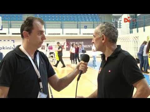 Basketball | AEL vs Keravnos 15 April 2018 - interviews