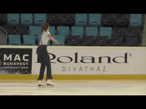 2016 Santa Claus Cup: Lina SALZER (AUT) - FS Basic Novice A GIRLS 2003-2004, Free skating