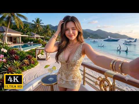 🌴 Tropical Deep House 2026 | Relaxing Summer Beach Vibes in 4K UHD ☀️ Aura Sound Music