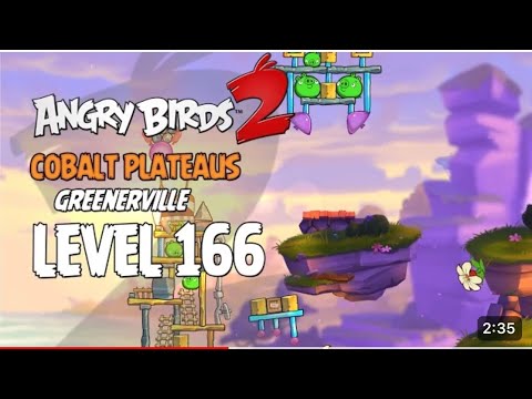 Angry Birds 2 Boss Fight 166! Chef Pig Level 1166 Walkthrough - iOS, Android | Angry birds2
