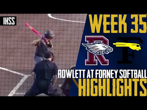 Forney Softball Wins 16th Straight, Blanks Rowlett 10-0 in Bi-District