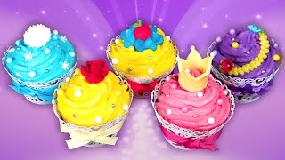 Disney Princess Cupcakes w/ Gemma Stafford: Aurora, Belle, Rapunzel, Snow White &amp; Elsa Cupcakes