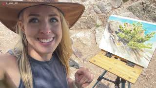 "CLIMBING to New HEIGHTS with Plein Air PAINTING?!"