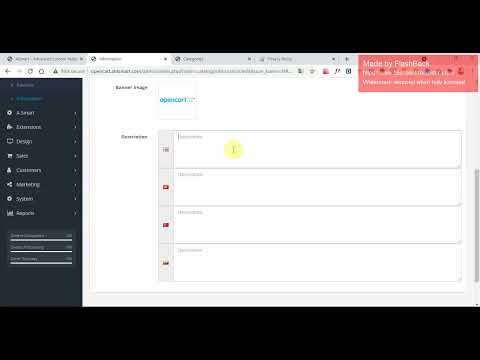 Opencart Advanced Custom Field