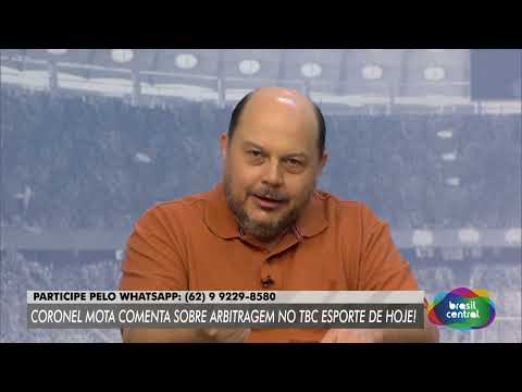 ENTREVISTA - CORONEL MOTA DIR  DE ARBITRAGEM DE GOIÁS!!!!