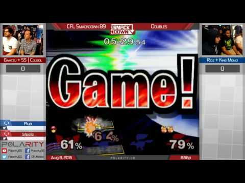 CFL Smackdown 89 Melee - Colbol + Gahtzu vs Ridz + Momo - Winners Finals