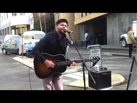 Passenger - At Salamanca Markets Hobart Tasmania