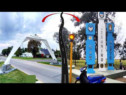 143 De San Carlos Centro a San Jerónimo Norte, Santa Fe, Argentina   #viaje #virtual #drone #turismo