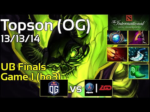 TI8: OG.Topson - TI8 Main Event - UB Finals - TI 2018 -  Pugna