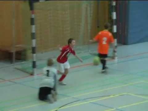 Hallenfußball-Tor 1.E-Junioren