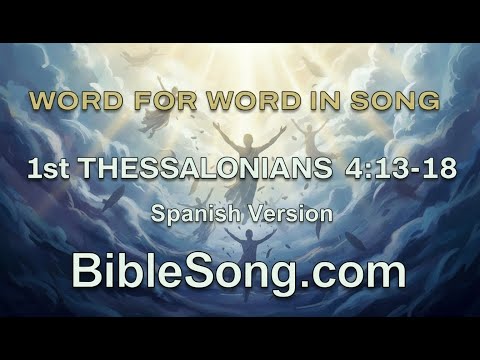 First Thessalonians 4:13-18 Cinematic Text Video - The Bible Song