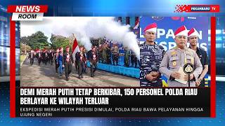 Jaga NKRI dari Pelosok, 150 Personel Polda Riau Bertolak ke Wilayah 3T