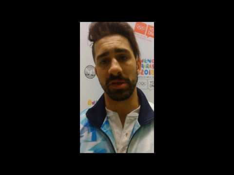 Federico Pizarro en la inauguración de la Casa Argentina en Rio de Janeiro.